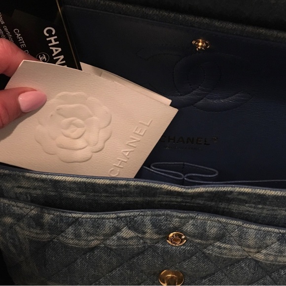 Chanel Classic 💙💙 Denim Flap Bag - exclusive collector piece!! ❌SOLD❌ - Picture 3 of 7